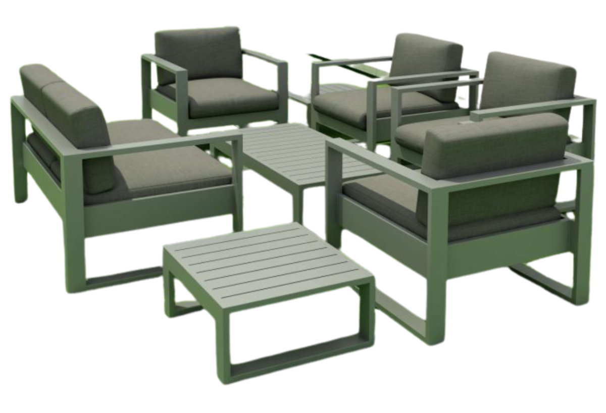 Lucca 7-pieces set