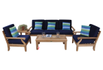 Riviera Luxe 7-Pieces Modular Set With Rectangular Table B