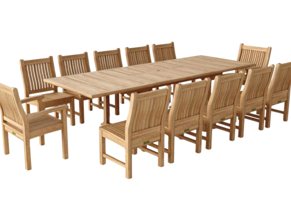 Valencia Sahara 13-Pieces Rectangular Dining Set
