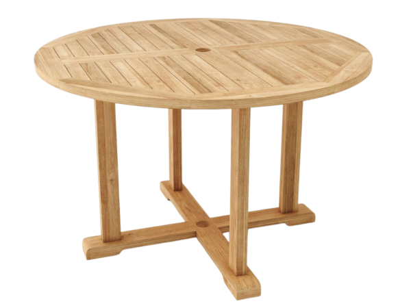 Tosca 4-Foot Round Table w Frame