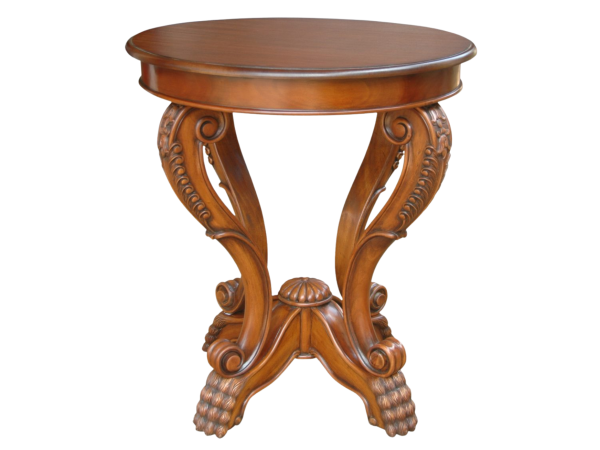 _Victorian Claw Feet Side Table