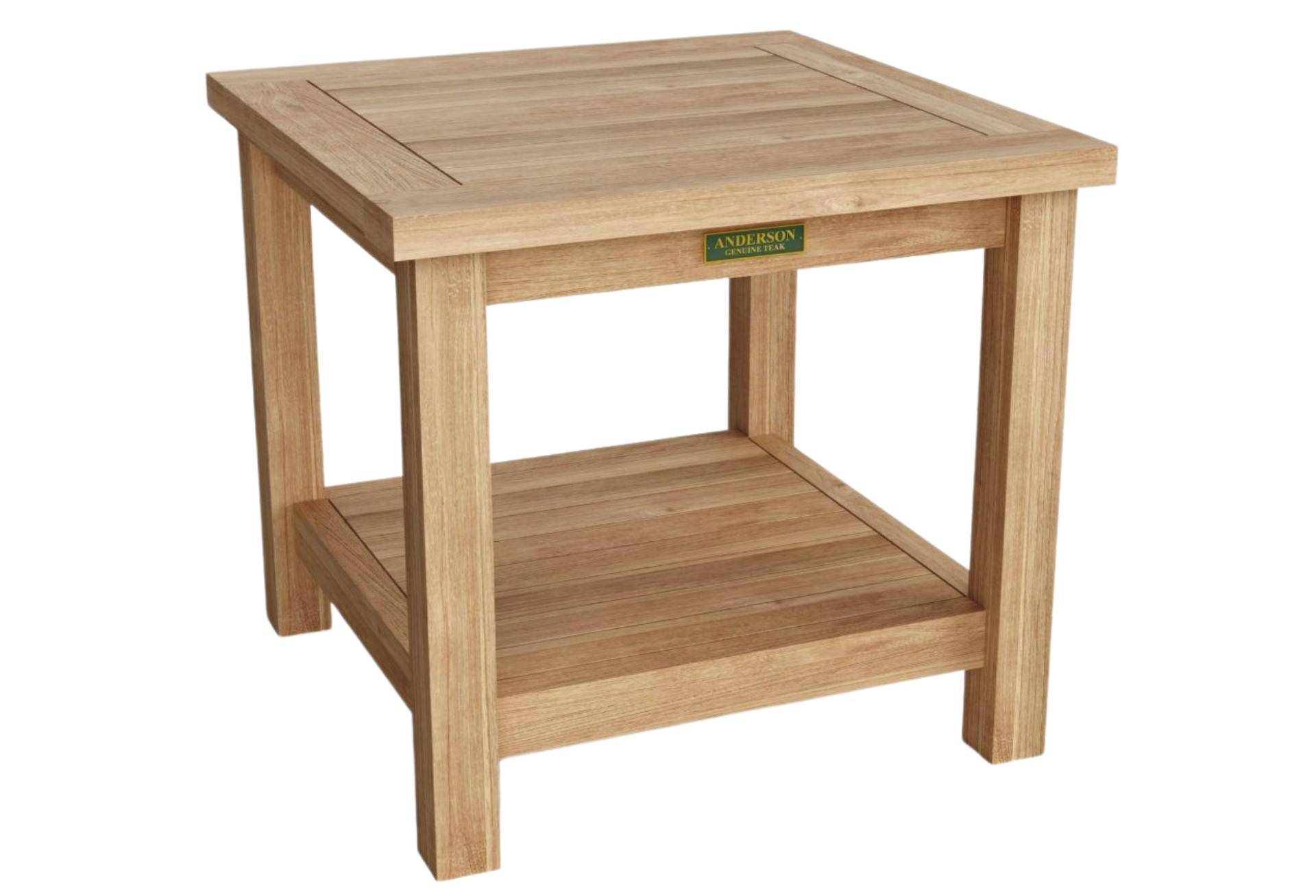 22″ Square 2-Tier Side Table