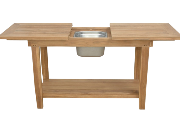 Nautilus Console Table w SS Container