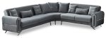 Royal Sectional – Light Gray | Elegant Comfort for Modern Living