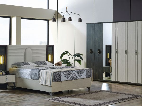 Nero King Storage Bed with Headboard