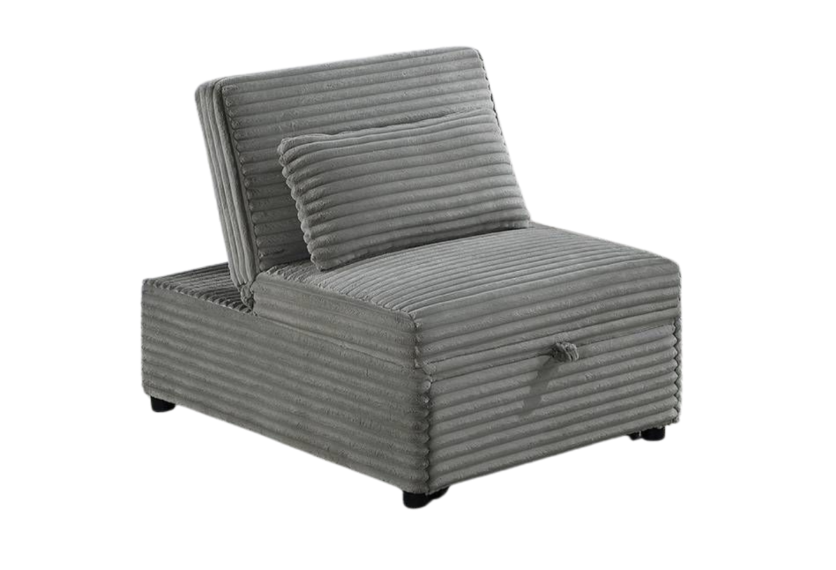 CONVERTIBLE SOFA -SMOKE