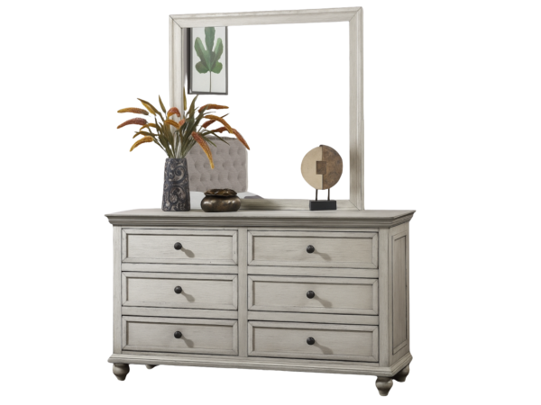 ANTIQUE WHITE MIRROR FOR 9565 / 93