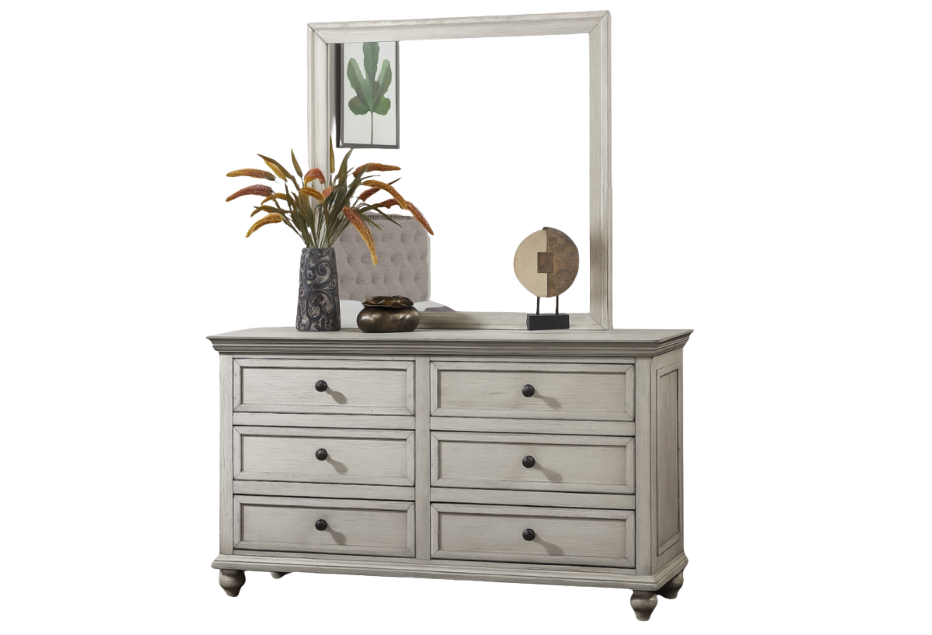 ANTIQUE WHITE MIRROR FOR 9565 / 93