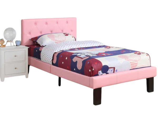 PINK TWIN BED
