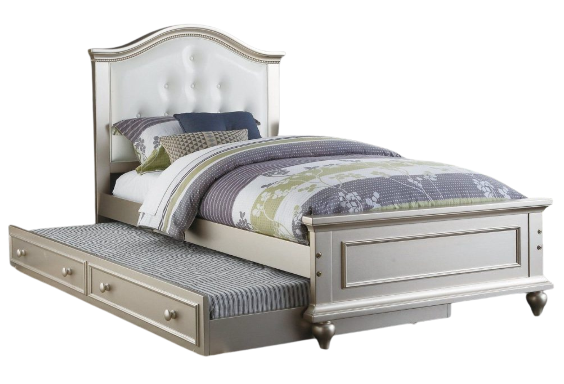 TWIN BED W/TRUNDLE