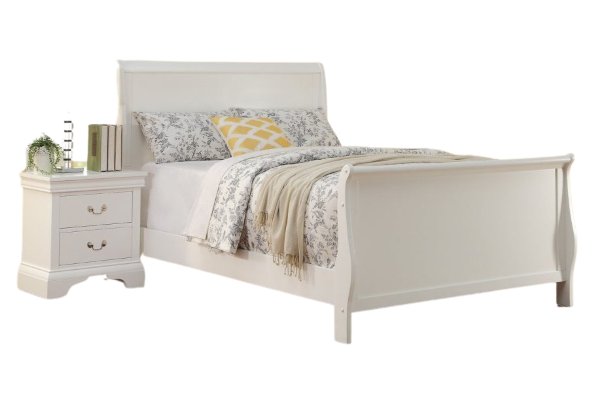 WHITE NIGHTSTAND