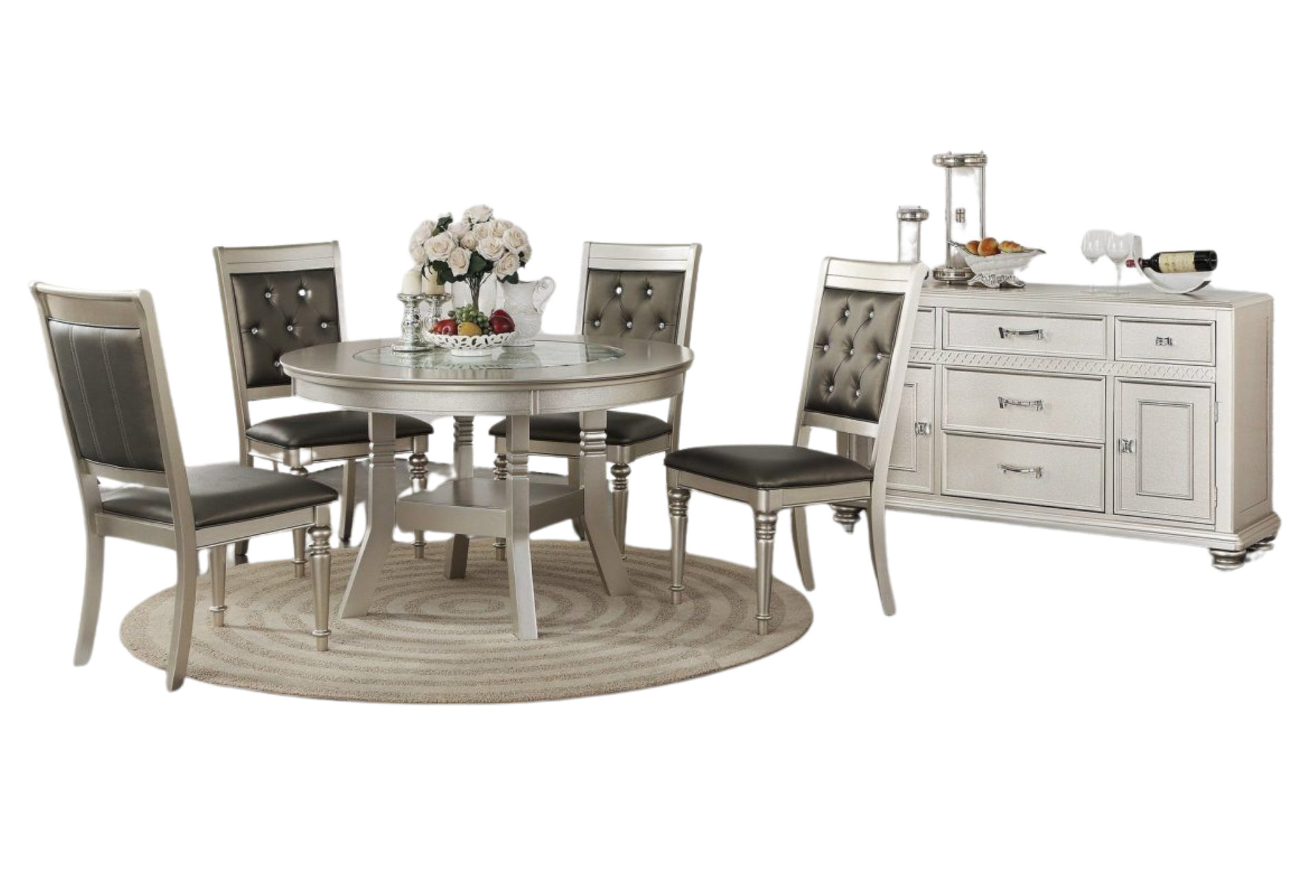 ROUND DINING TABLE (ONLY TABLE)