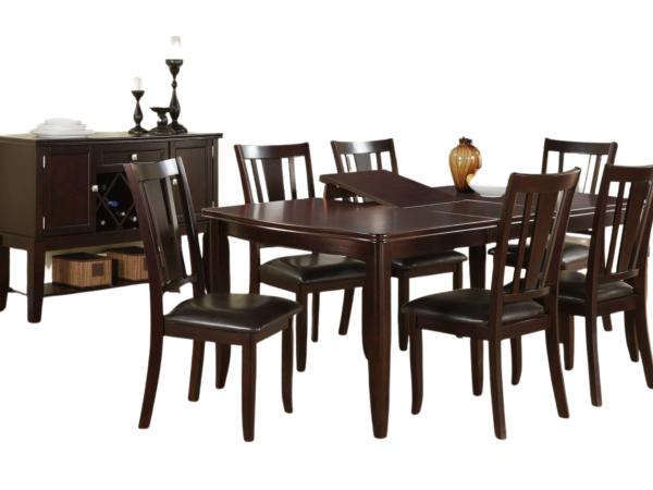 Counter Height – Espresso Finish Dining Chair (SOLD AS PAIR)