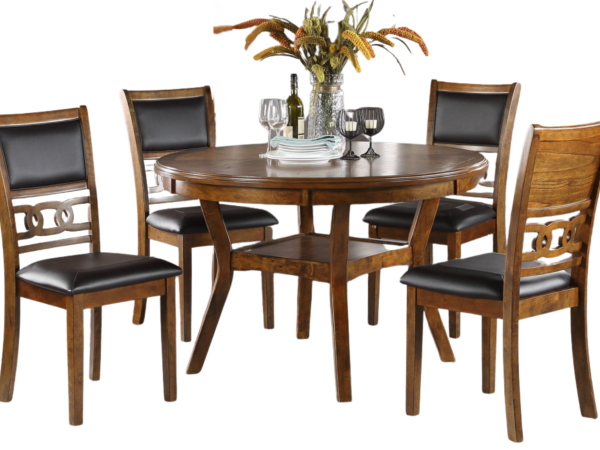 DINING TABLE WALNUT FINISH (ONLY TABLE)