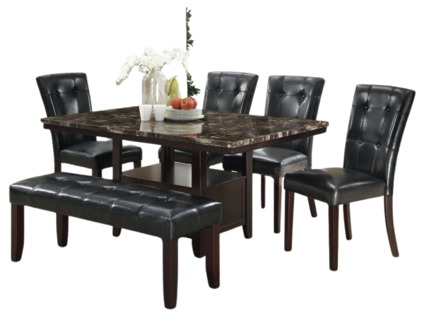 DINING TABLE MARBLE TOP (ONLY TABLE)
