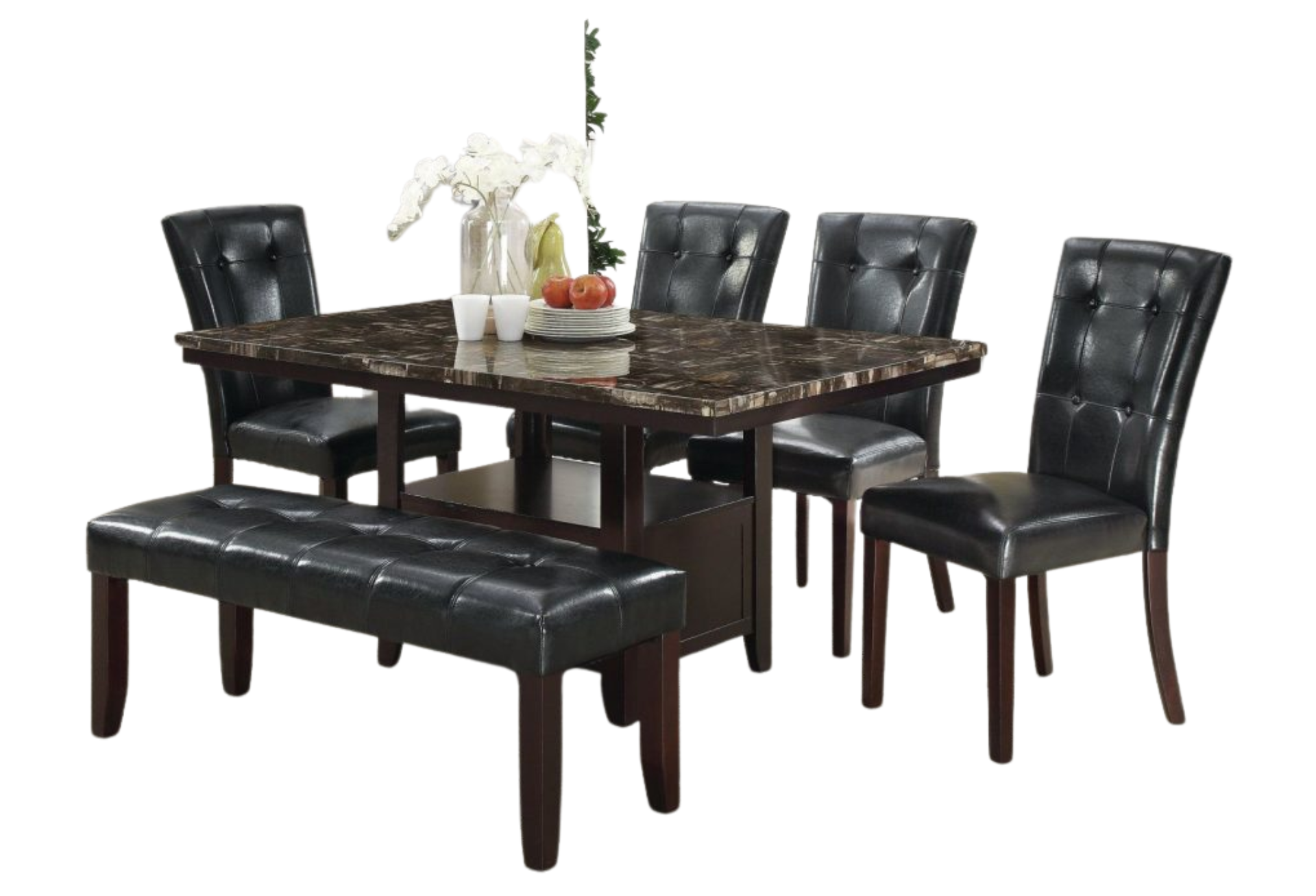 DINING TABLE MARBLE TOP (ONLY TABLE)
