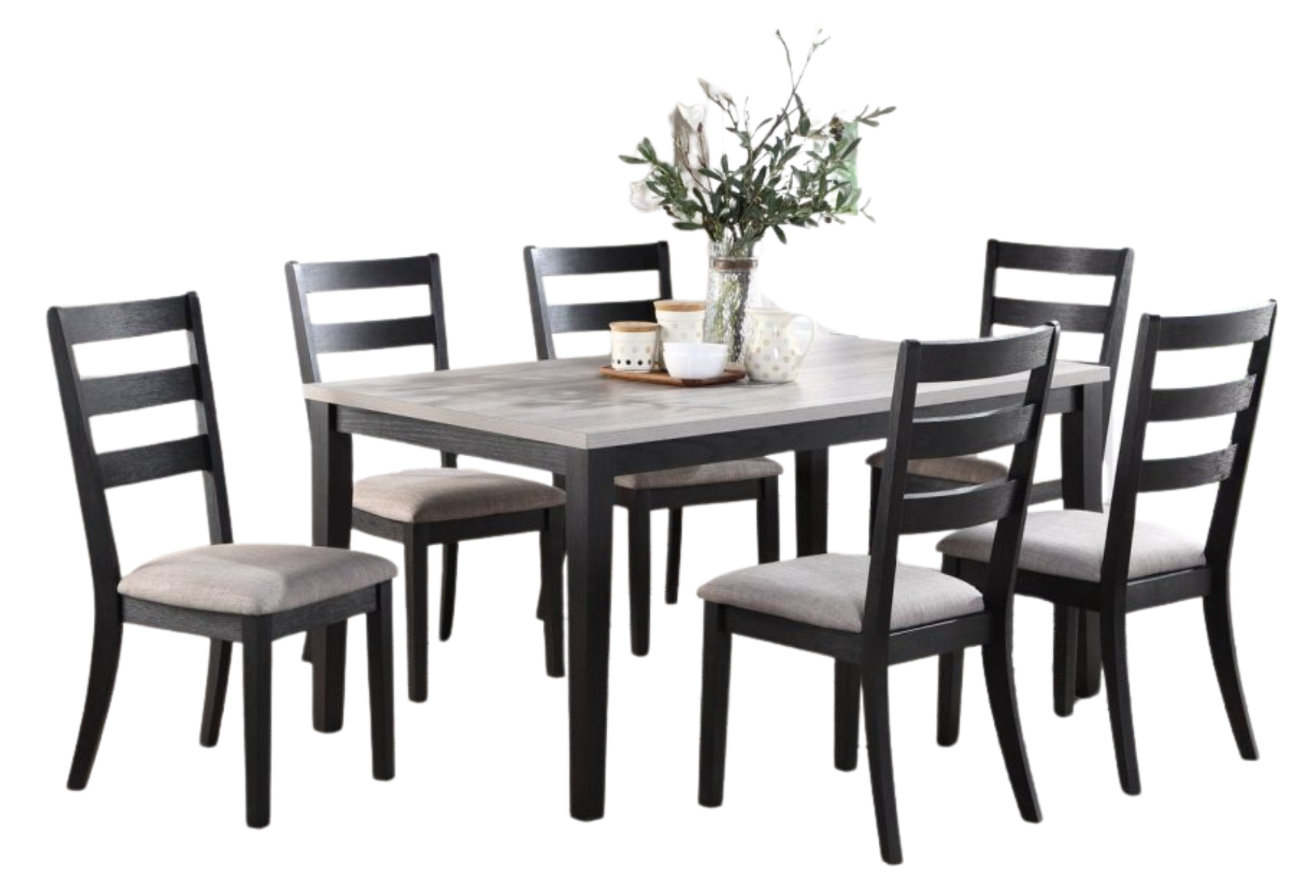 7 PC DINING SET