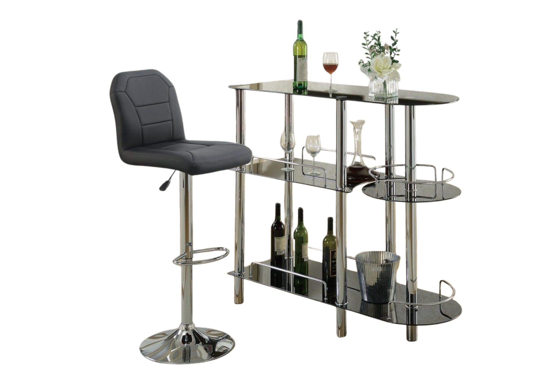 BAR STAND BLACK