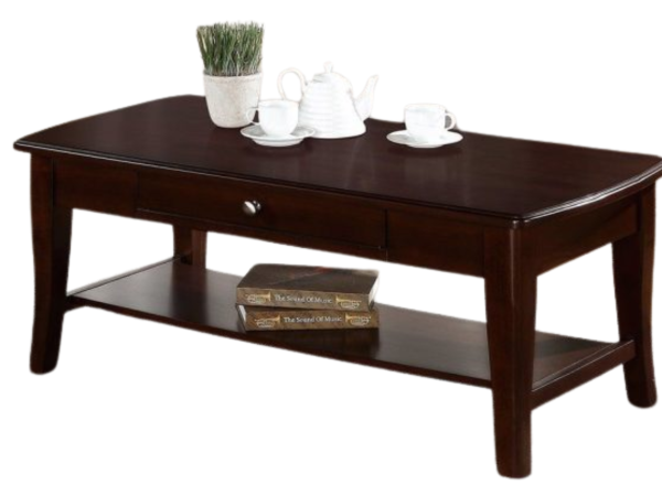 WOOD CONSOLE TABLE W DRAWER