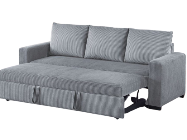 CONVERTIBLE SOFA FOG CORDUROY