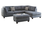 3PC SECTIONAL WITH OTTOMAN