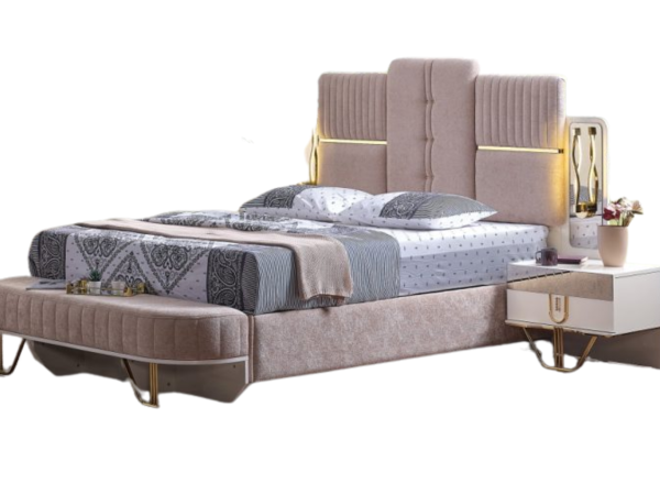 Valence Queen Storage Bed with Headboard