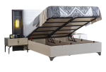 Nero King Storage Bed with Headboard