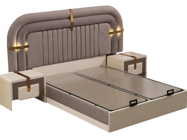 Zurich Queen Bed With Headboard