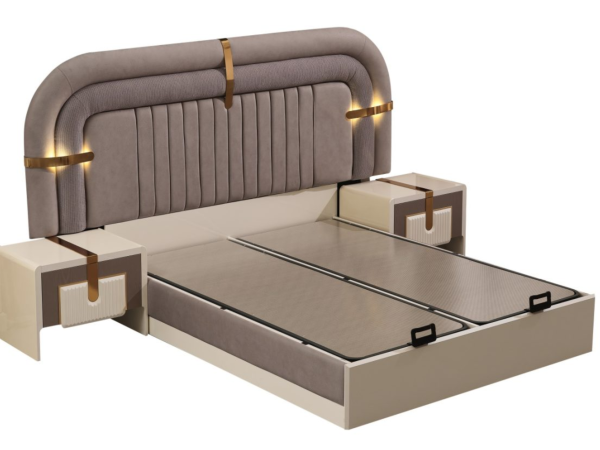 Zurich Queen Bed With Headboard (1)