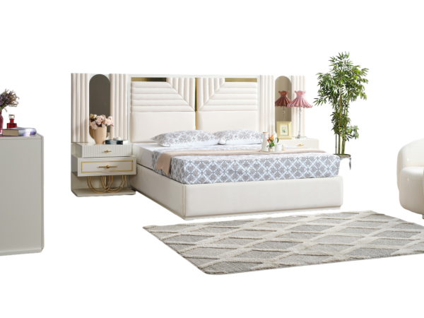 Marsel Queen Storage Bed With Headboard