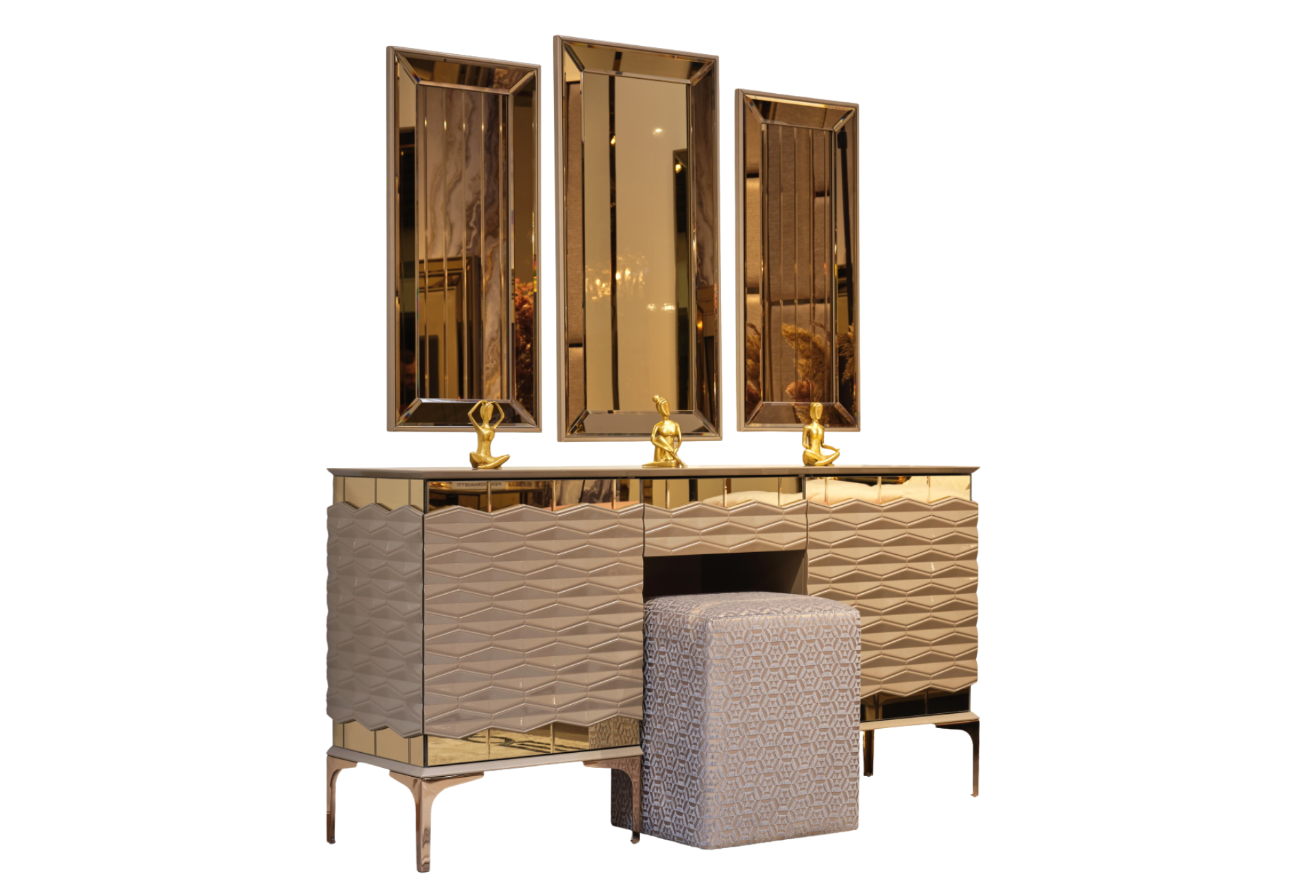 Elite Dresser with Mirror