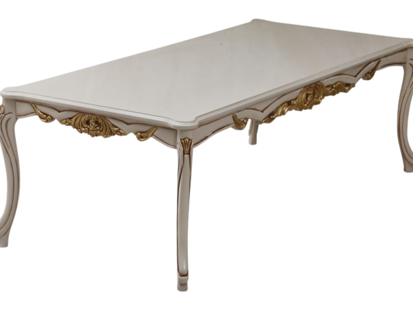 Buse 87″ Dining Table Cream