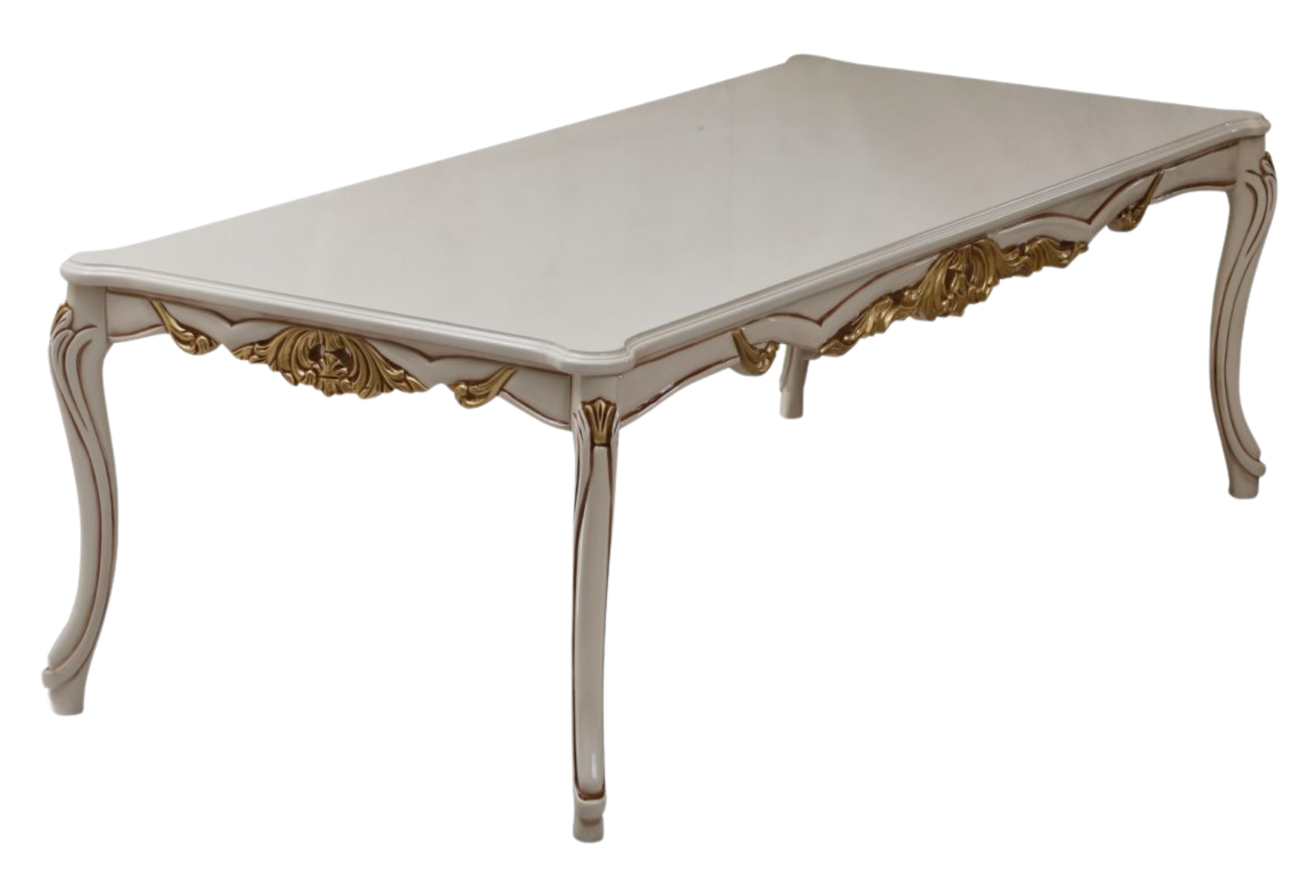Buse 87″ Dining Table Cream