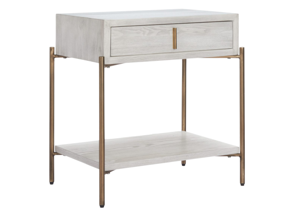 Yoru Side Table Oak White