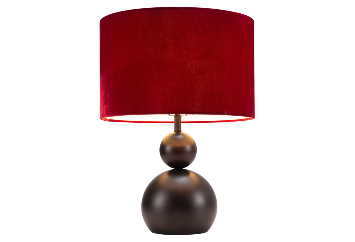 Shobu Table Lamp Red