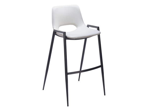 Desi Barstool (Set of 2) White