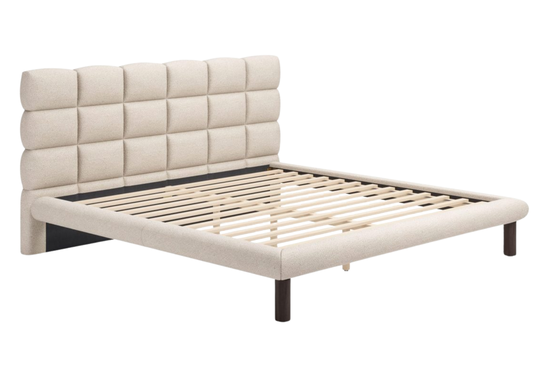 Placid King Bed Beige