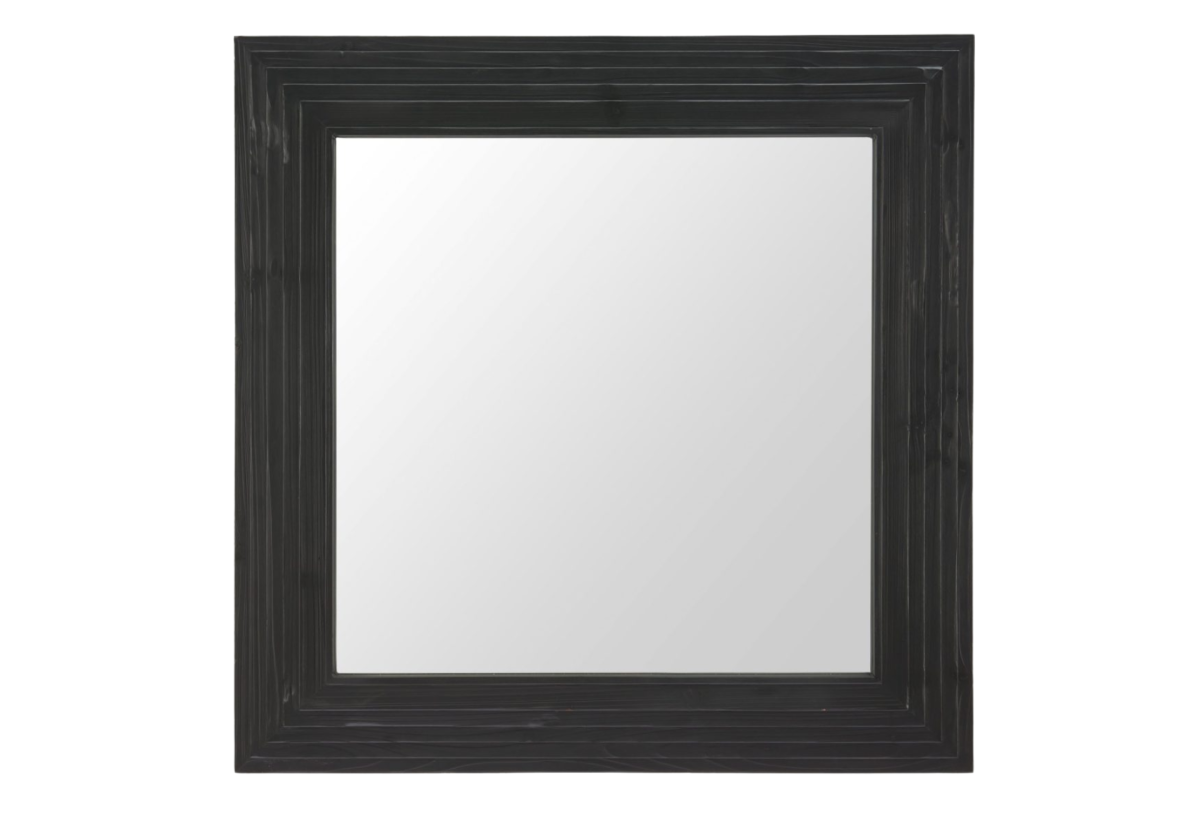 Kare Mirror Black