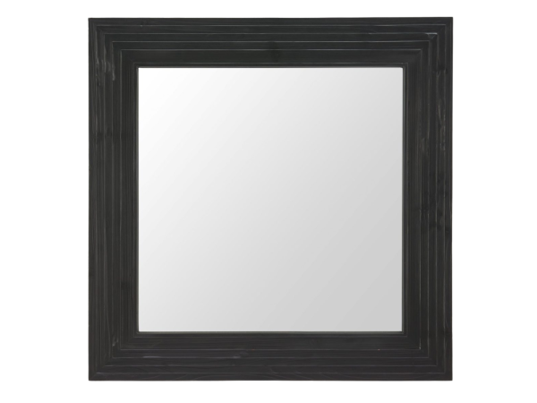 Kare Mirror Black