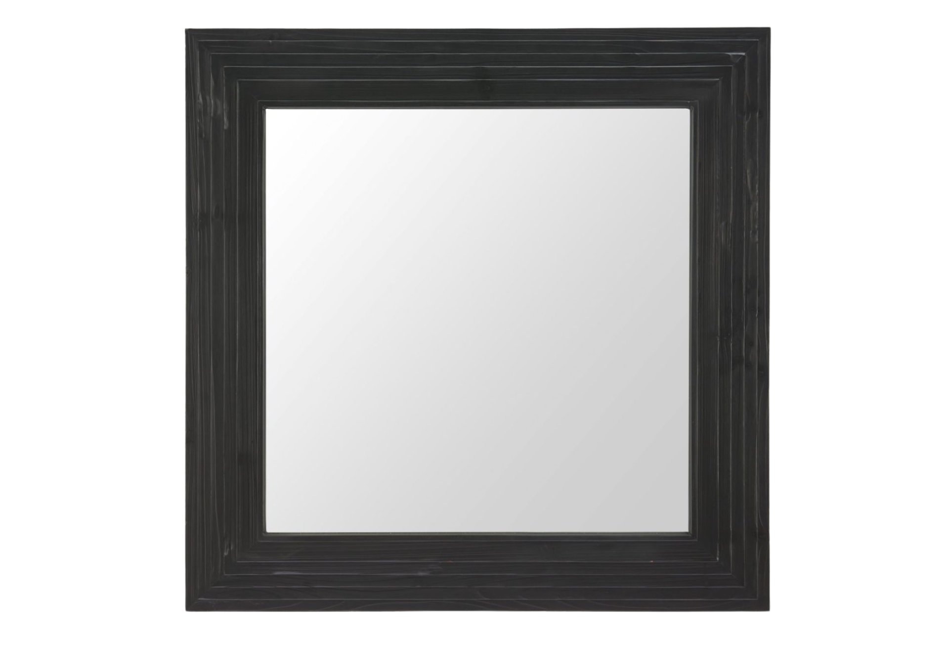 Kare Mirror Black
