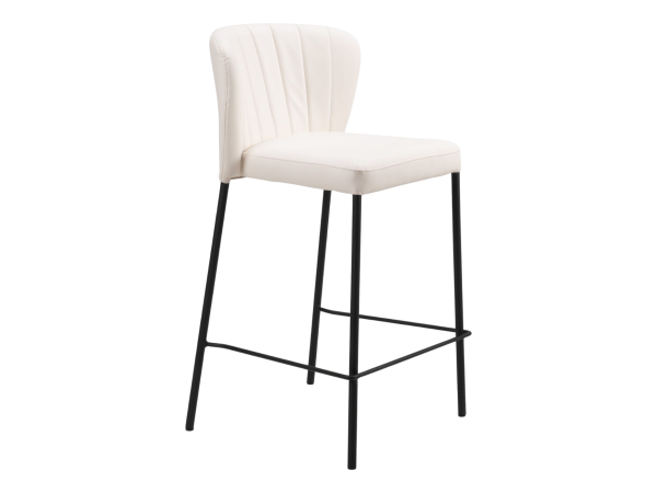 Linz Counter Stool (Set of 2) Cream