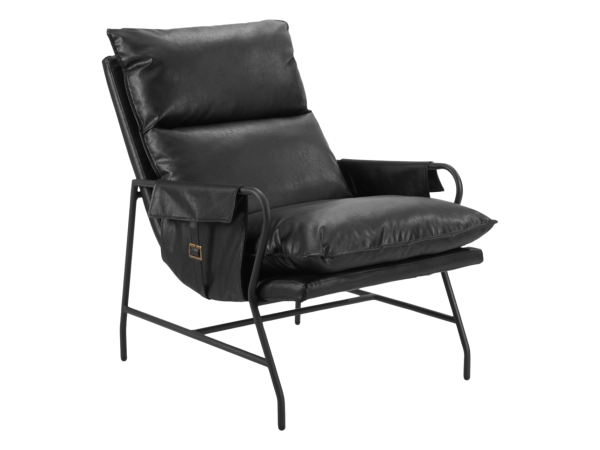 Halaus Accent Chair Black