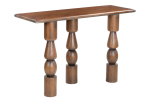 Split Console Table Brown