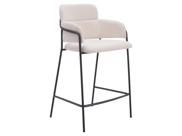 Marcel Counter Stool (Set of 2) Cream