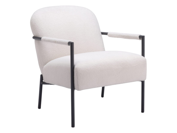 Chicago Accent Chair Ivory