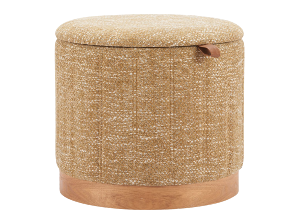 Fije Storage Ottoman Oat Yellow