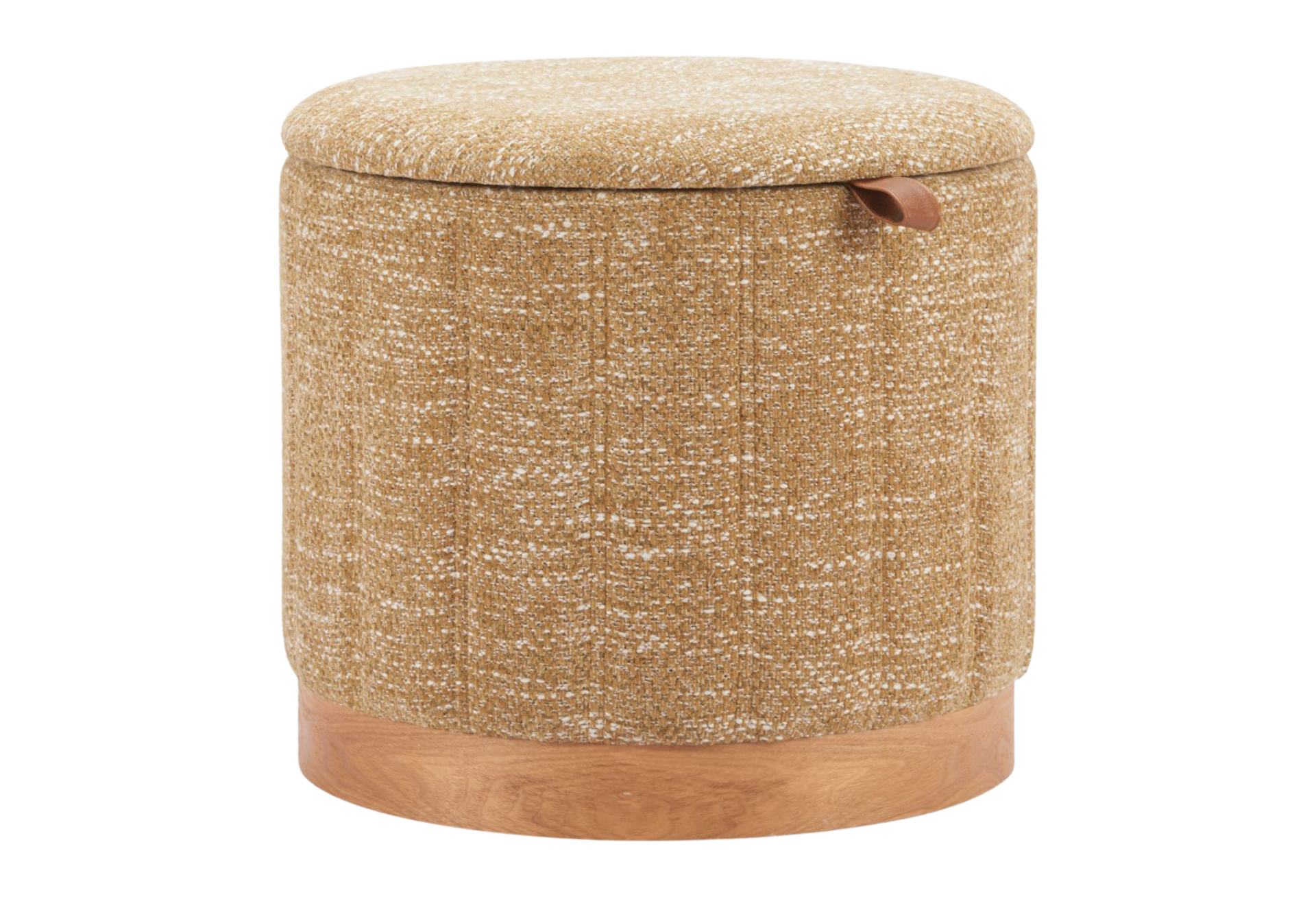 Fije Storage Ottoman Oat Yellow