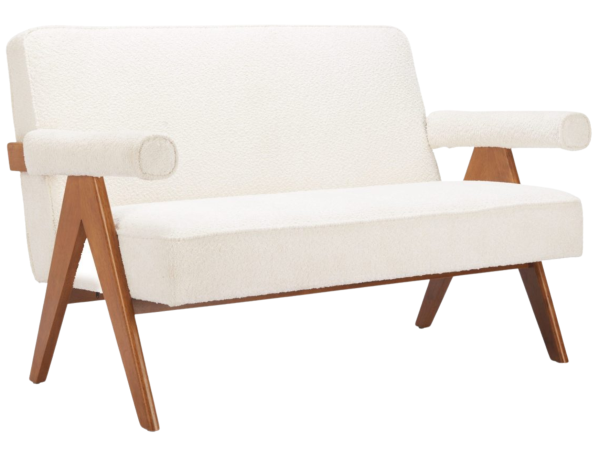 Encanto Loveseat Ivory