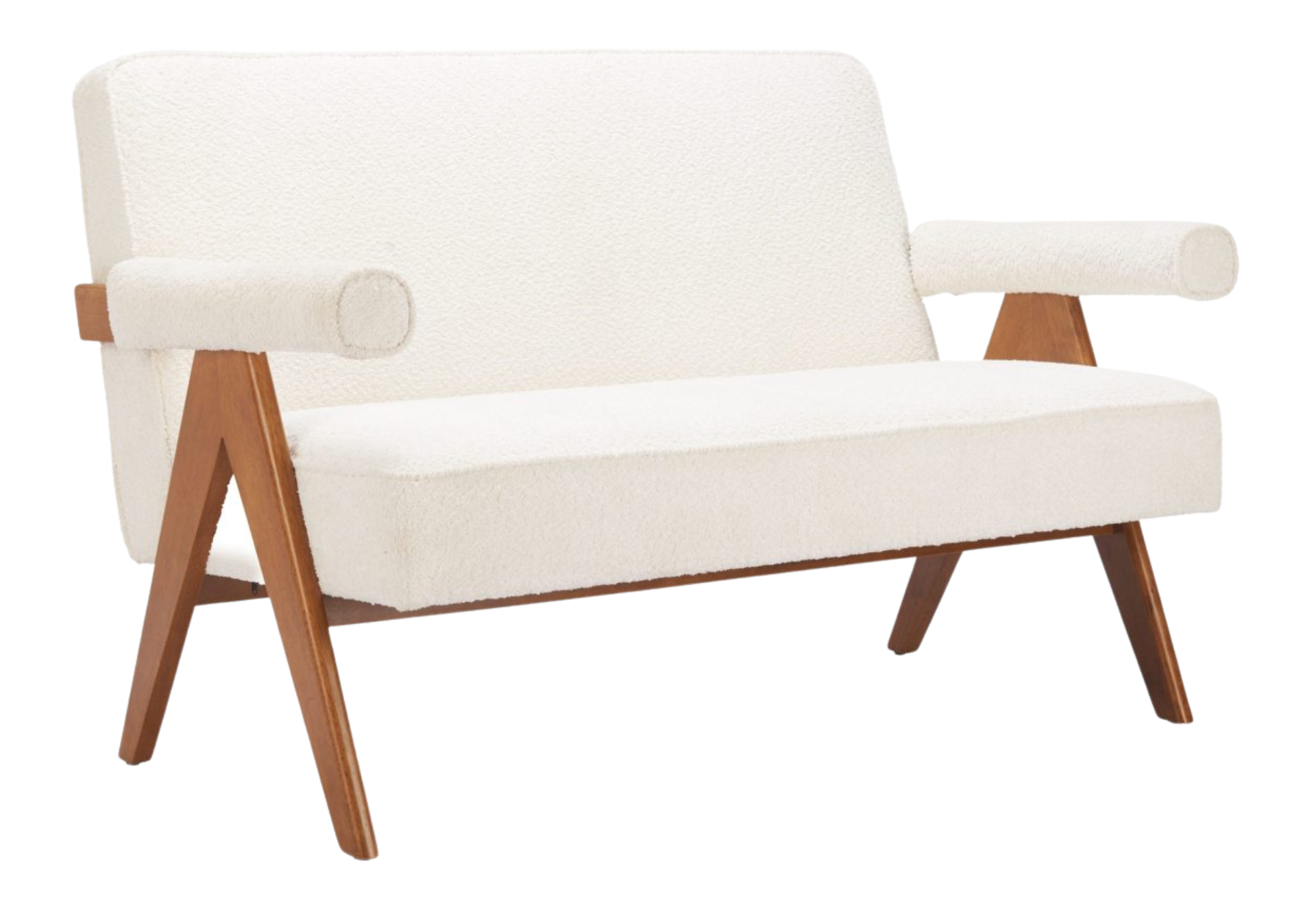 Encanto Loveseat Ivory