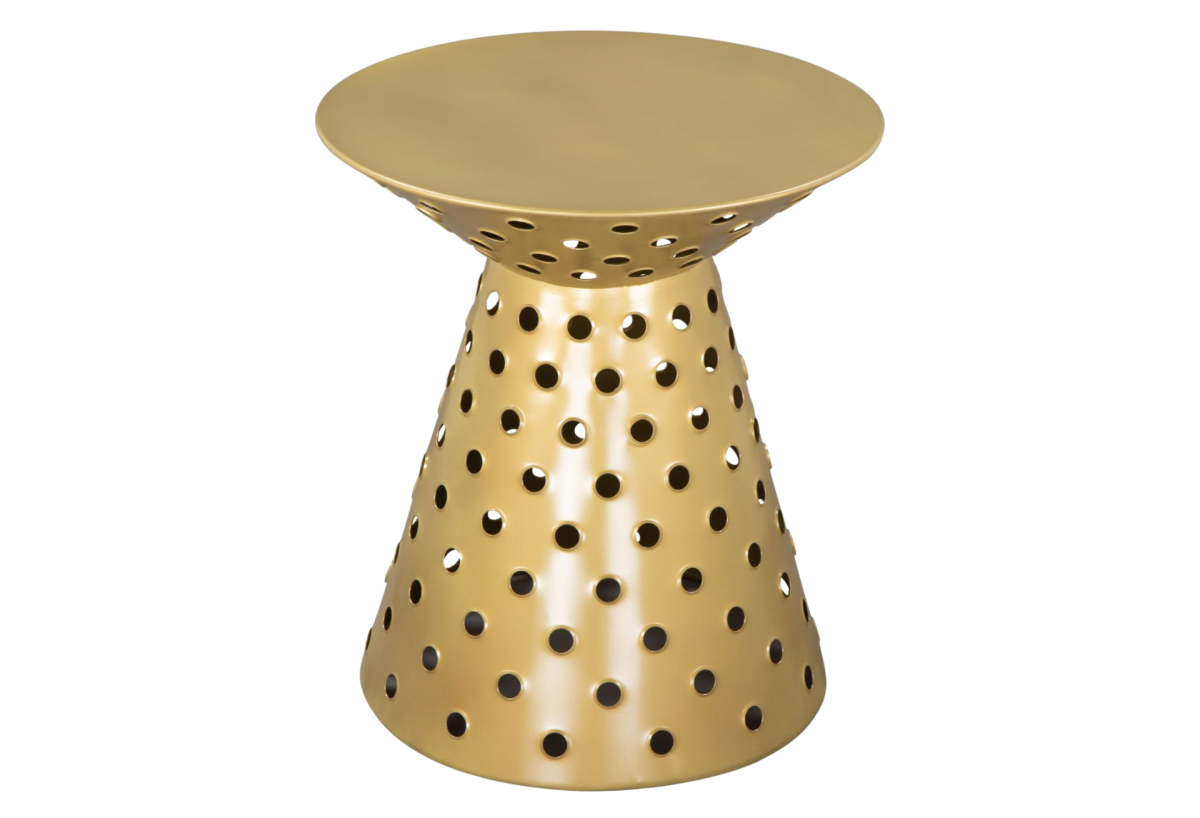 Proton Side Table Gold